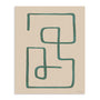 Abstract Squiggle IV Desert Wall Art