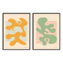 Shape Up III and IV Wall Art