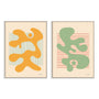 Shape Up III and IV Wall Art