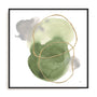 Organic Trance I Framed Wall Art for Living Room, Bedroom, Hallways and Kitchen Spaces