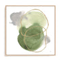 Organic Trance I Framed Wall Art for Living Room, Bedroom, Hallways and Kitchen Spaces