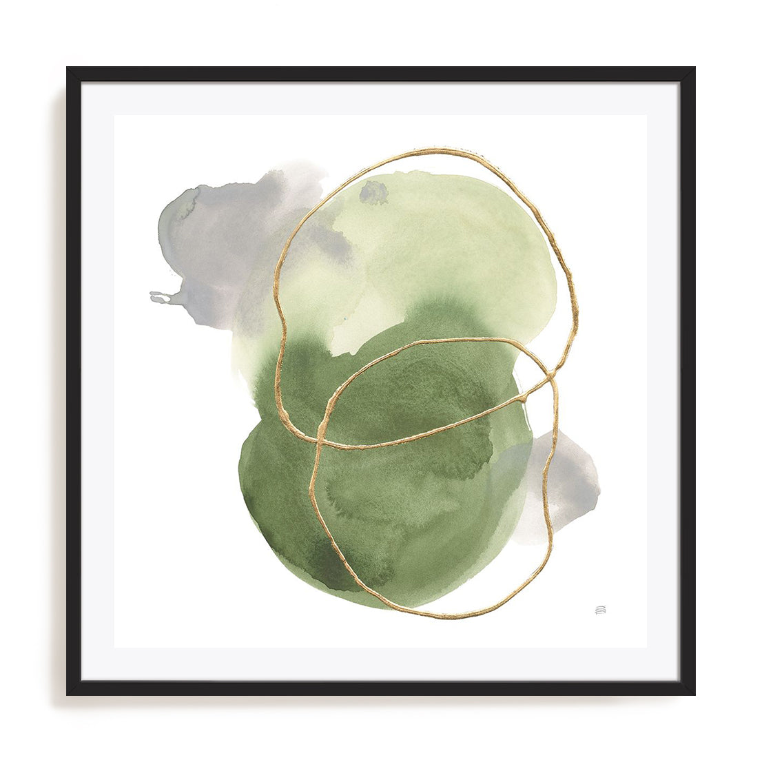 Organic Trance I Framed Wall Art for Living Room, Bedroom, Hallways and Kitchen Spaces
