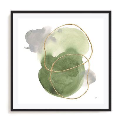 Organic Trance I Framed Wall Art for Living Room, Bedroom, Hallways and Kitchen Spaces