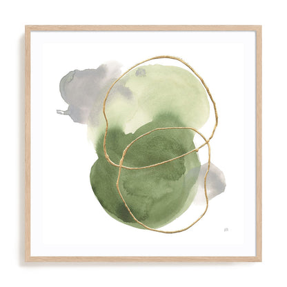 Organic Trance I Framed Wall Art for Living Room, Bedroom, Hallways and Kitchen Spaces
