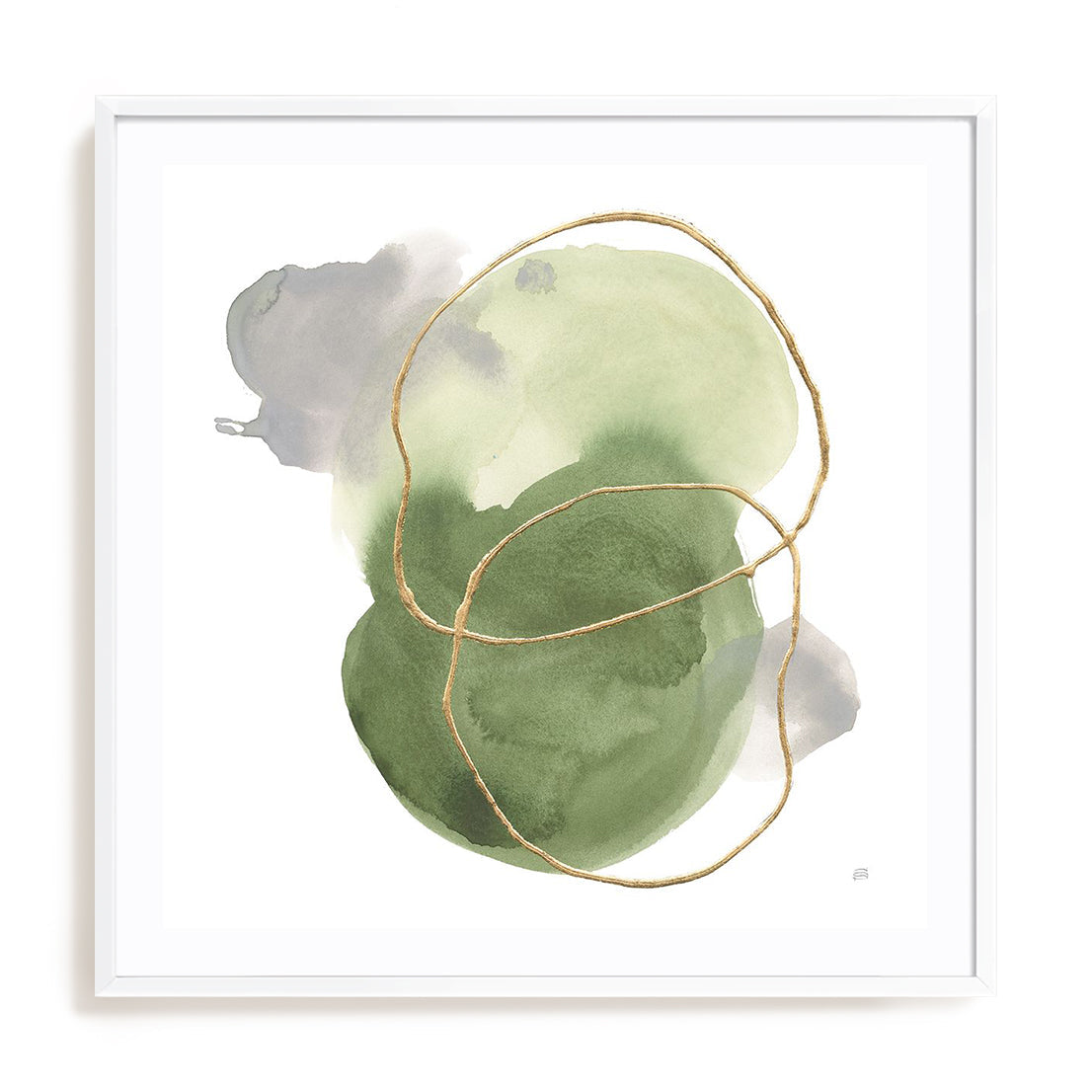 Organic Trance I Framed Wall Art for Living Room, Bedroom, Hallways and Kitchen Spaces