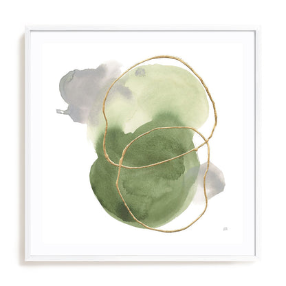 Organic Trance I Framed Wall Art for Living Room, Bedroom, Hallways and Kitchen Spaces