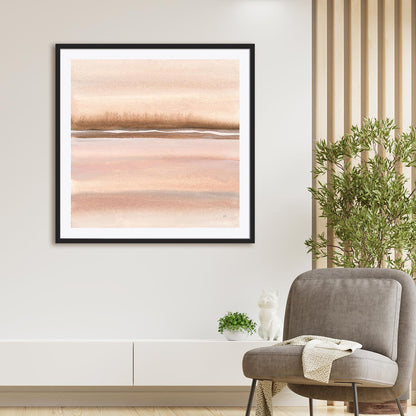 Cave Neutrals I Framed Wall Art for Living Room, Bedroom, Hallways and Kitchen Spaces