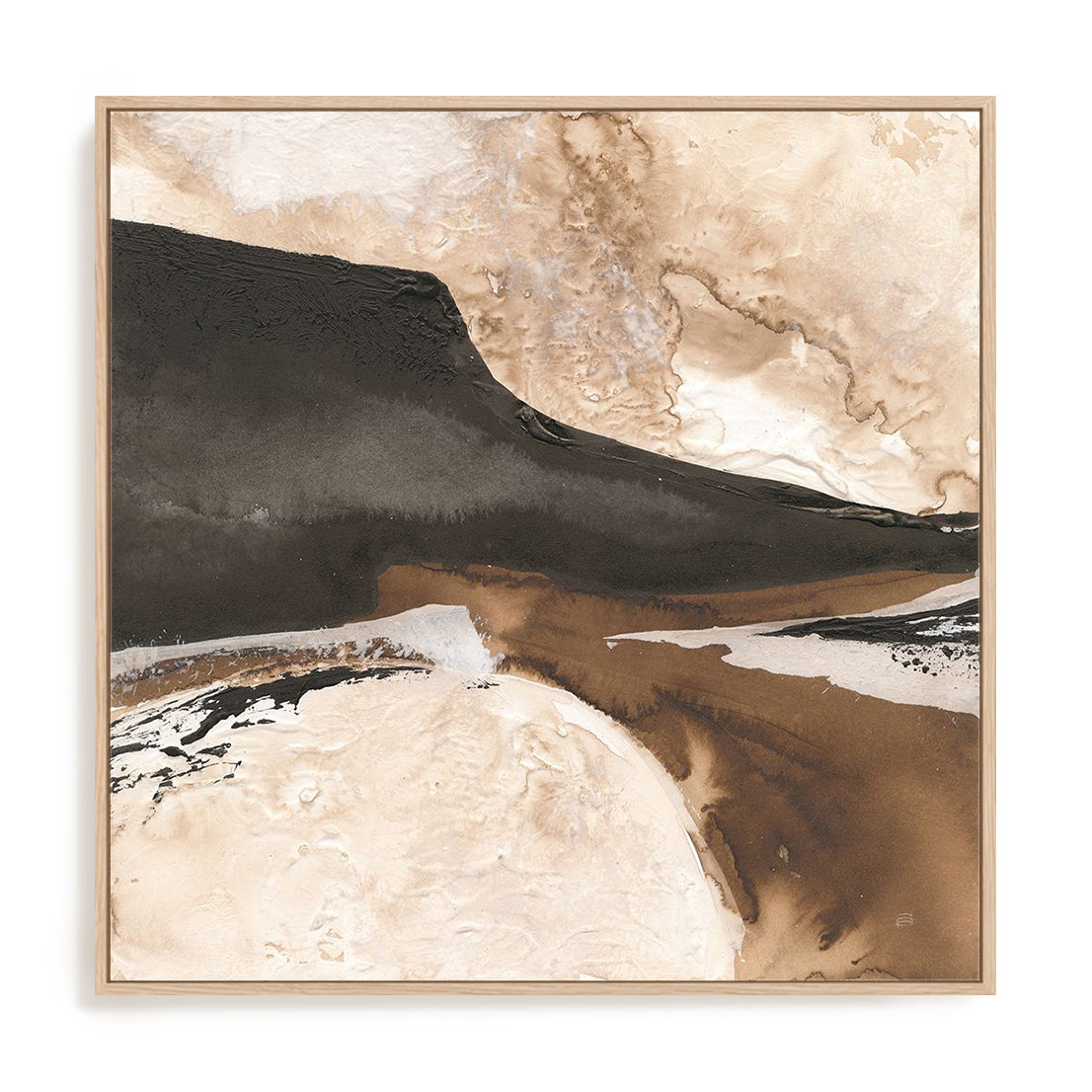 Tactile Inspiration II Framed Wall Art for Living Room, Bedroom, Hallways and Kitchen Spaces
