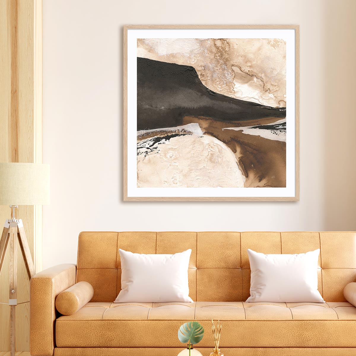 Tactile Inspiration II Framed Wall Art for Living Room, Bedroom, Hallways and Kitchen Spaces