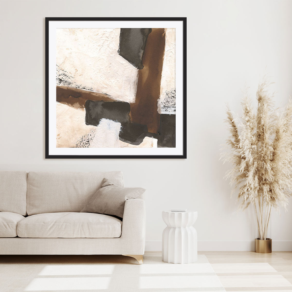 Tactile Inspiration III Framed Wall Art for Living Room, Bedroom, Hallways and Kitchen Spaces