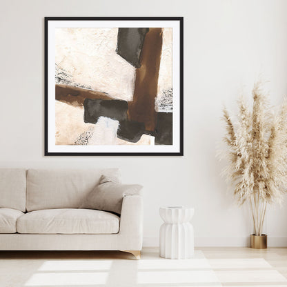 Tactile Inspiration III Framed Wall Art for Living Room, Bedroom, Hallways and Kitchen Spaces
