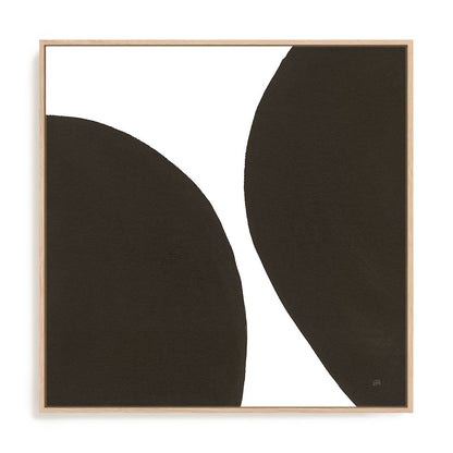 Curvilinear III Framed Wall Art for Living Room, Bedroom, Hallways and Kitchen Spaces