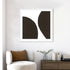 Curvilinear III Framed Wall Art for Living Room, Bedroom, Hallways and Kitchen Spaces