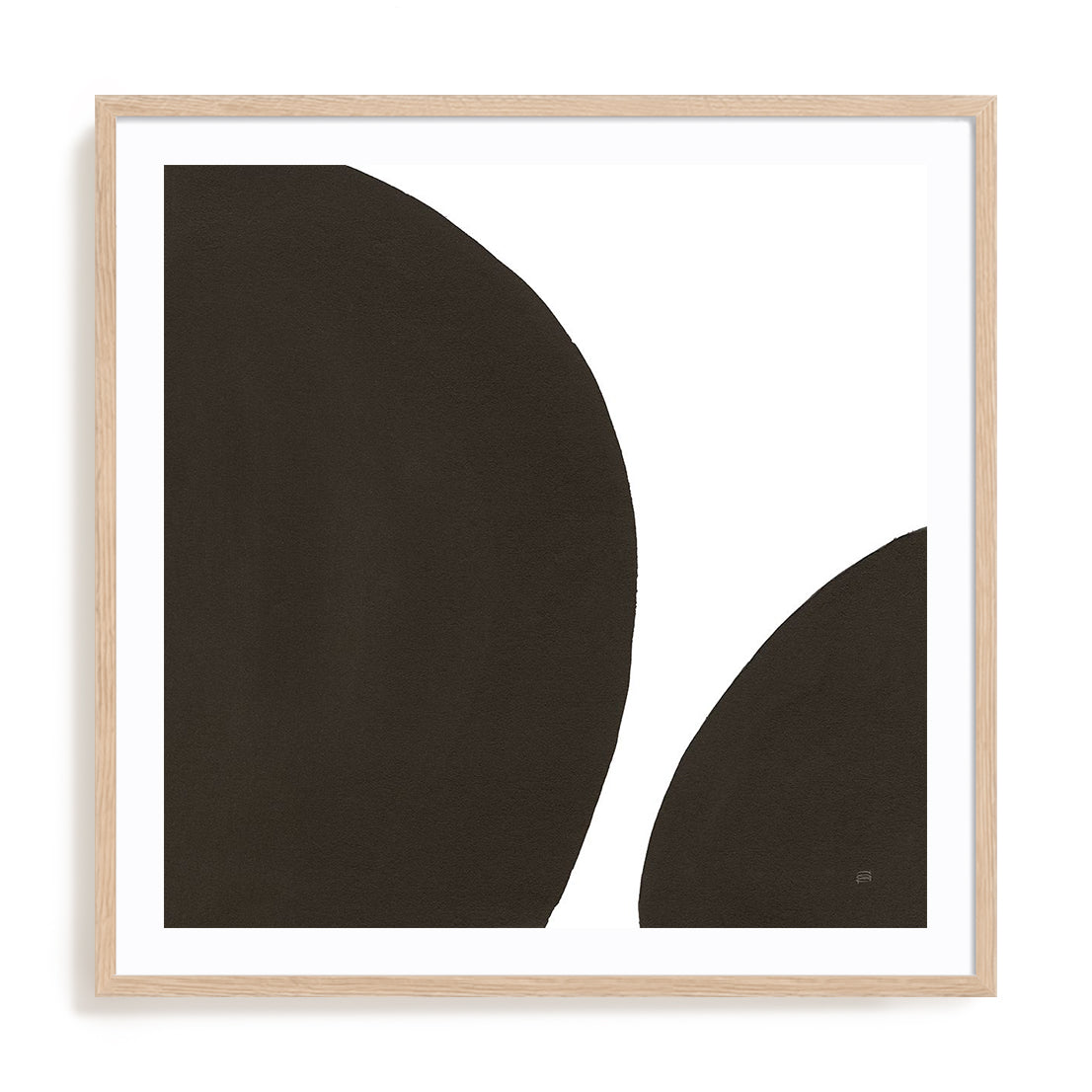 Curvilinear IV Framed Wall Art for Living Room, Bedroom, Hallways and Kitchen Spaces