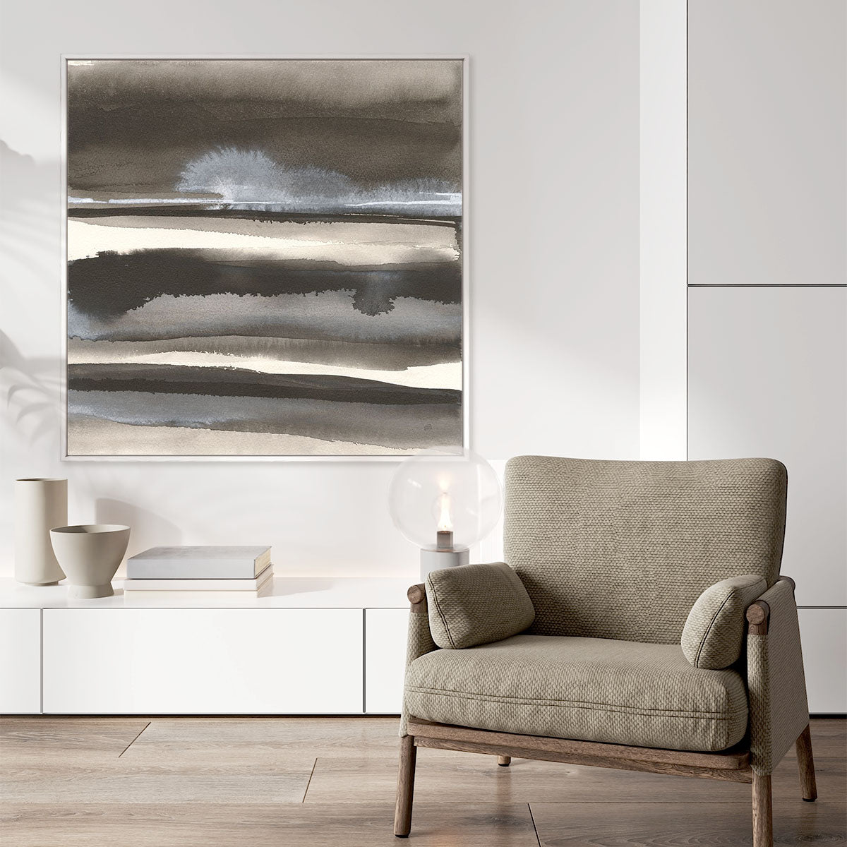 Impact IV Framed Wall Art for Living Room, Bedroom, Hallways and Kitchen Spaces