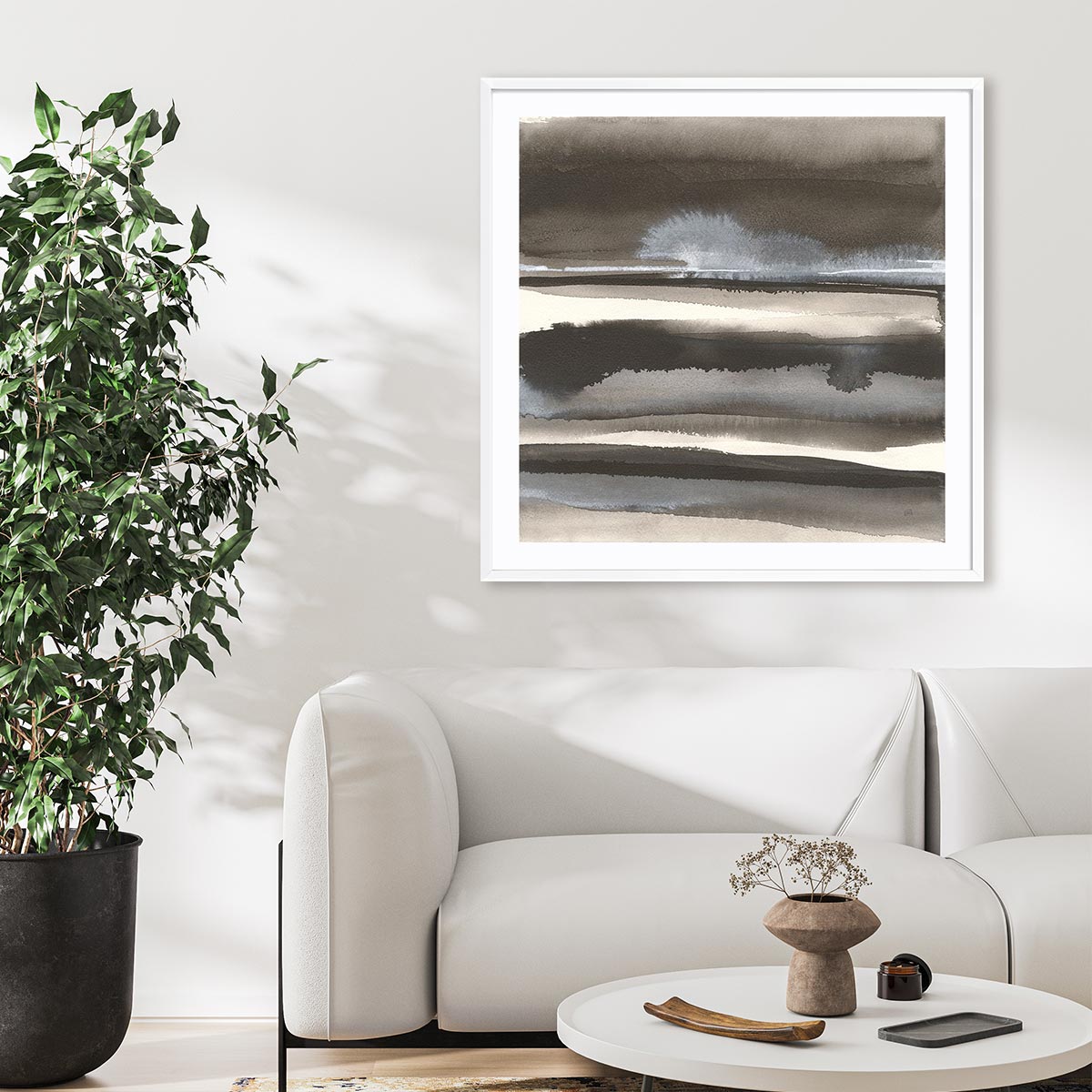Impact IV Framed Wall Art for Living Room, Bedroom, Hallways and Kitchen Spaces