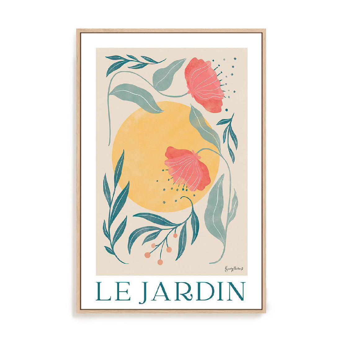 Botanical Poster I Wall Art