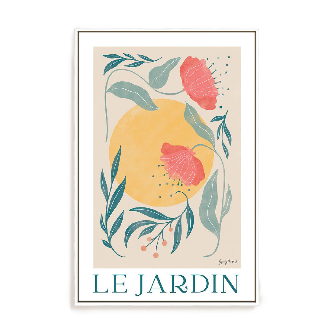 Botanical Poster I Wall Art