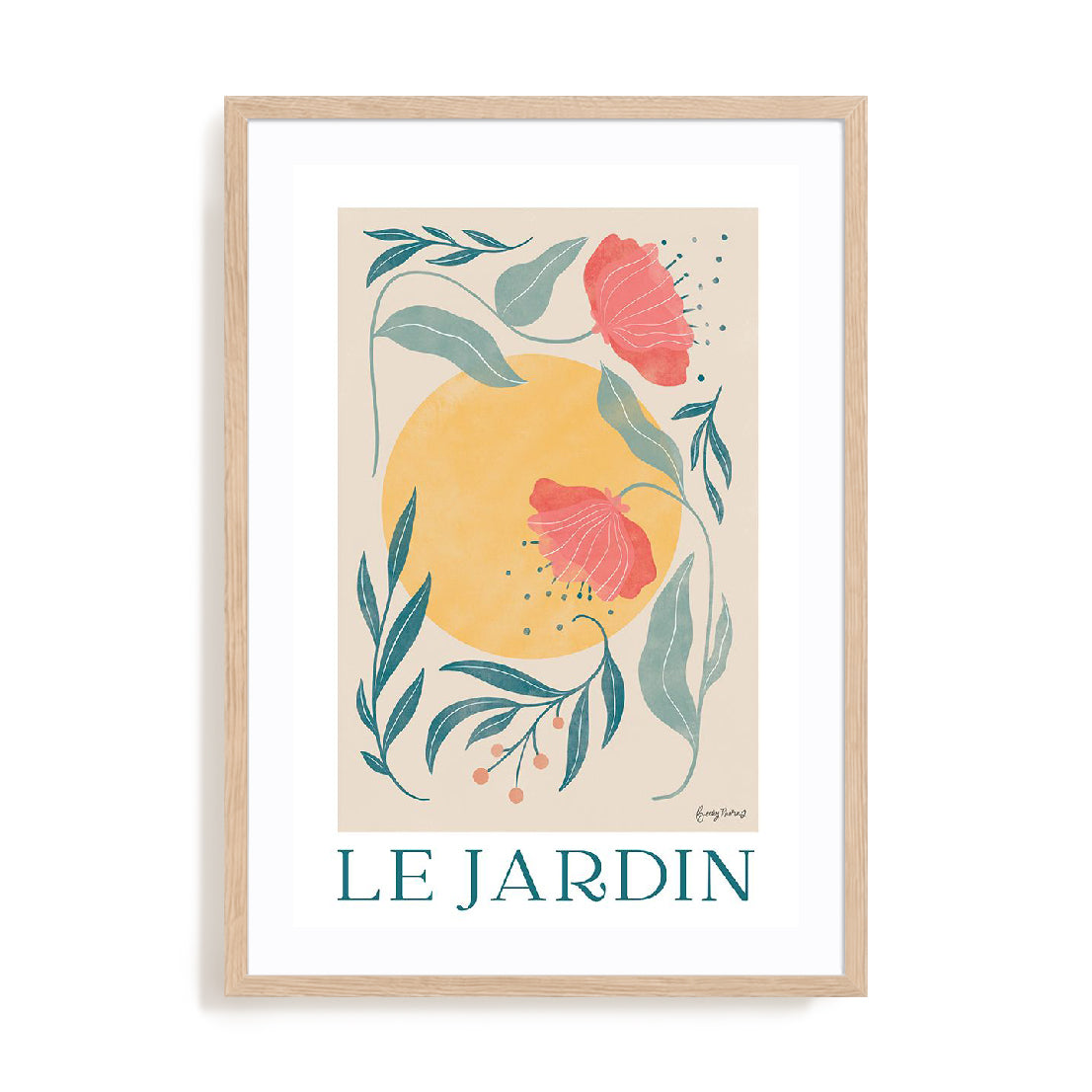 Botanical Poster I Wall Art