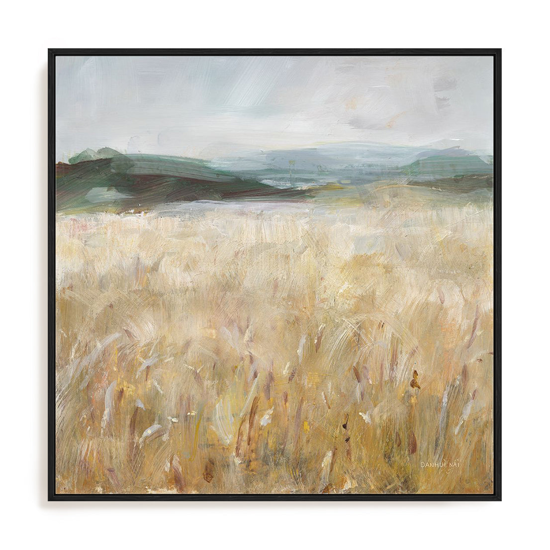 Field of Gold I Framed Wall Art for Living Room, Bedroom, Hallways and Kitchen Spaces