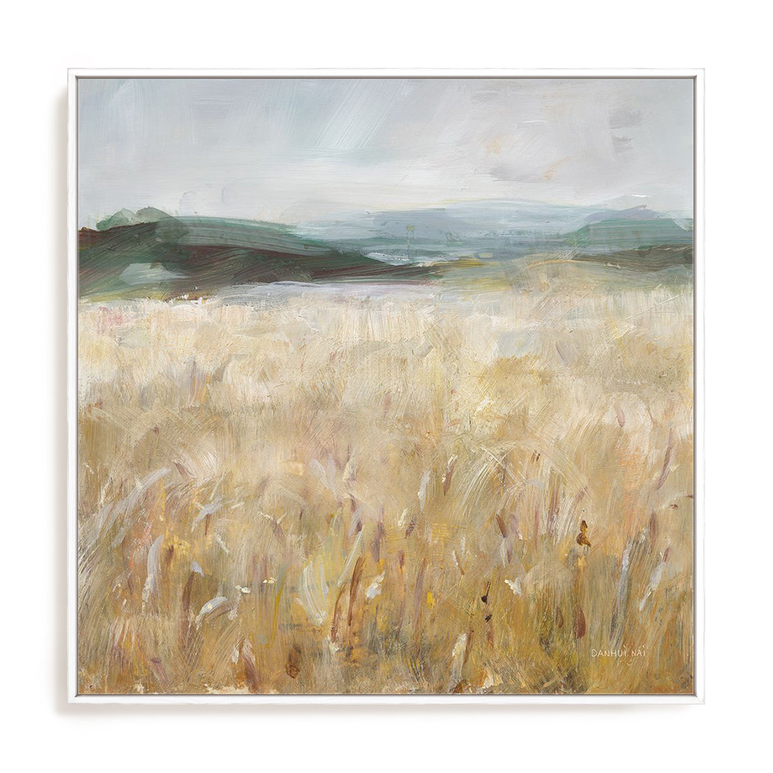 Field of Gold I Framed Wall Art for Living Room, Bedroom, Hallways and Kitchen Spaces