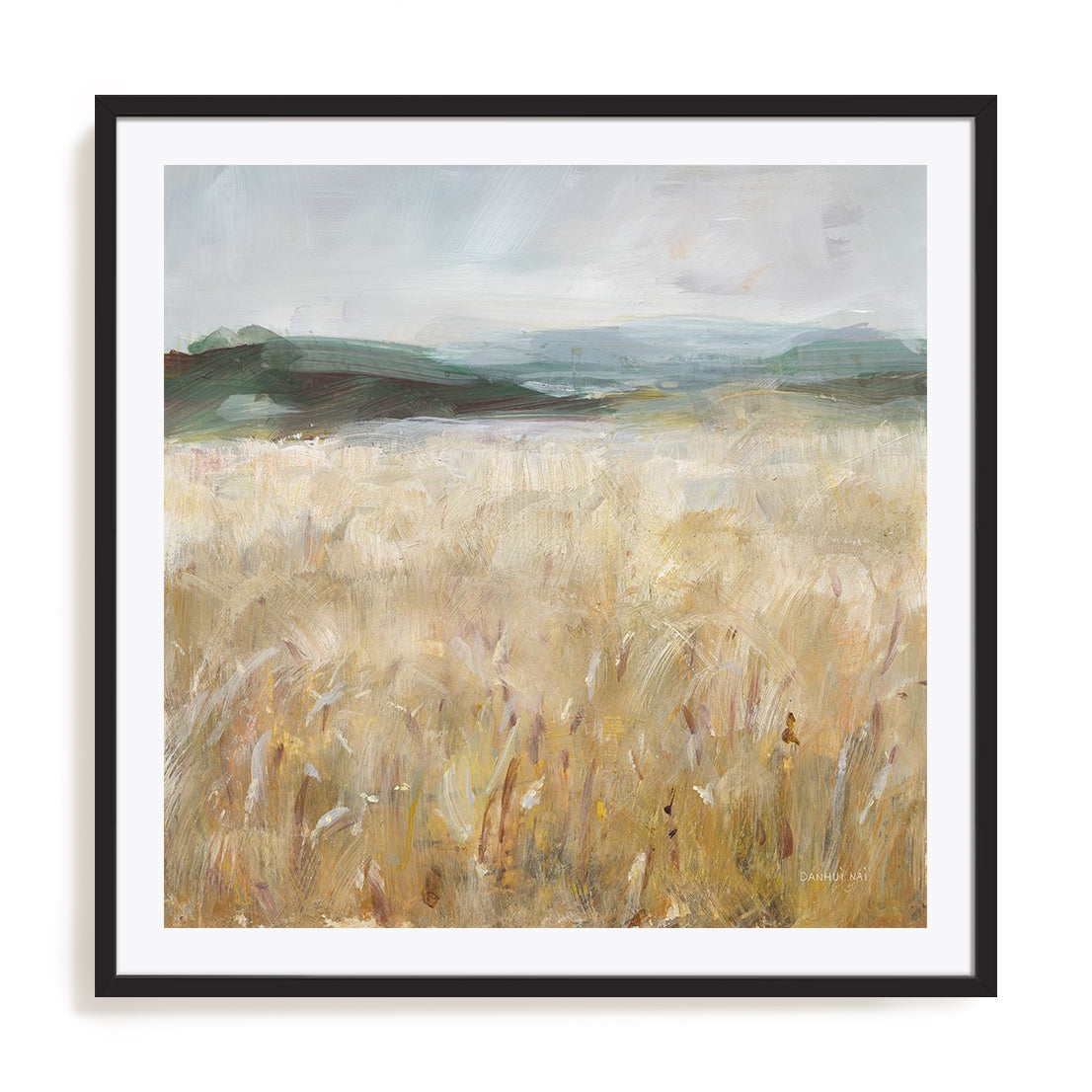 Field of Gold I Framed Wall Art for Living Room, Bedroom, Hallways and Kitchen Spaces