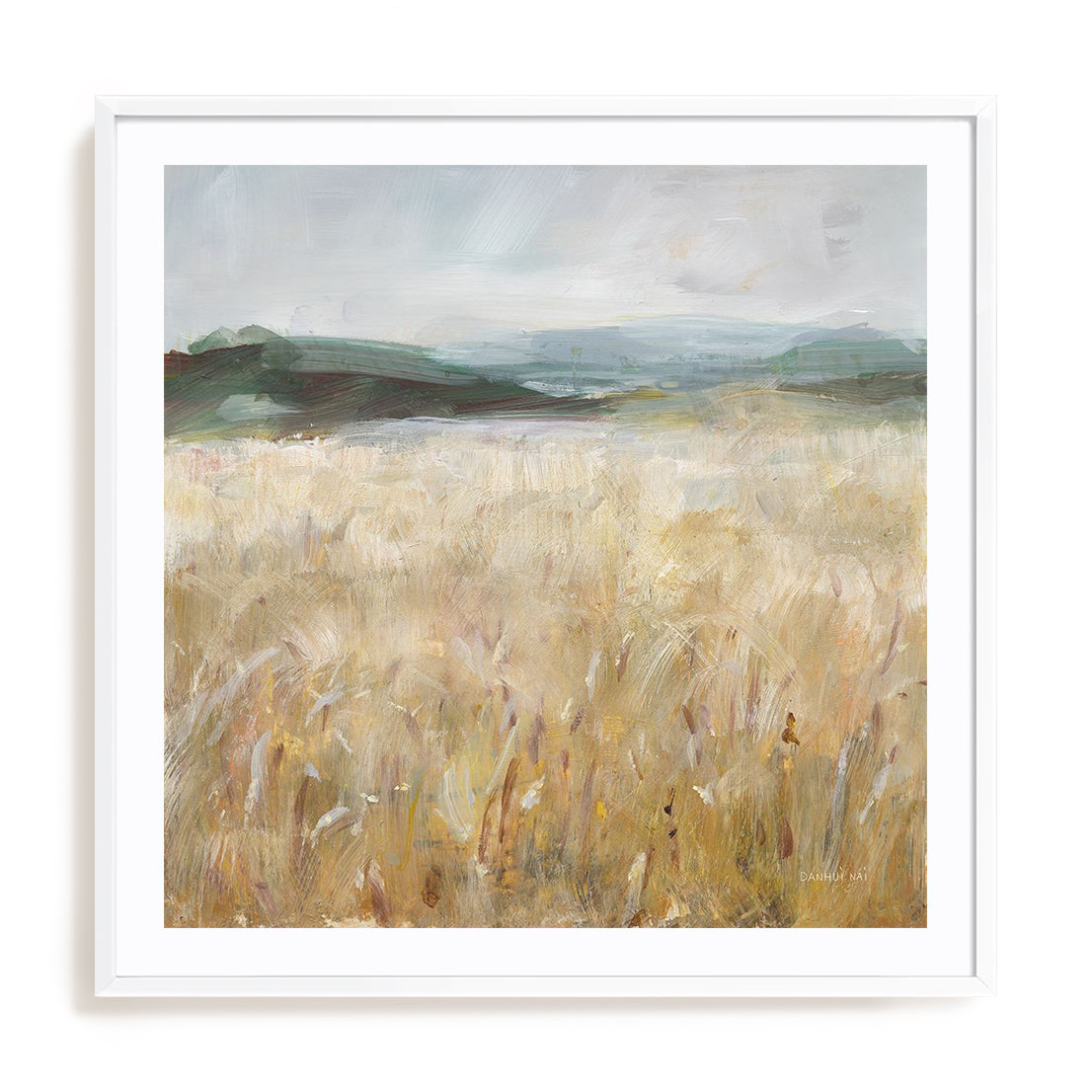 Field of Gold I Framed Wall Art for Living Room, Bedroom, Hallways and Kitchen Spaces