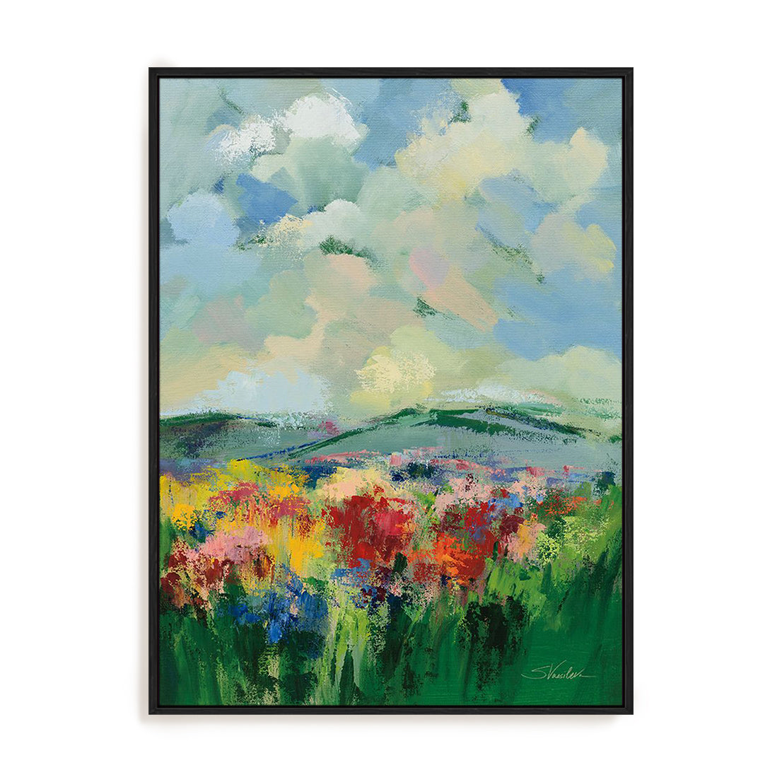 Green Meadow II Wall Art