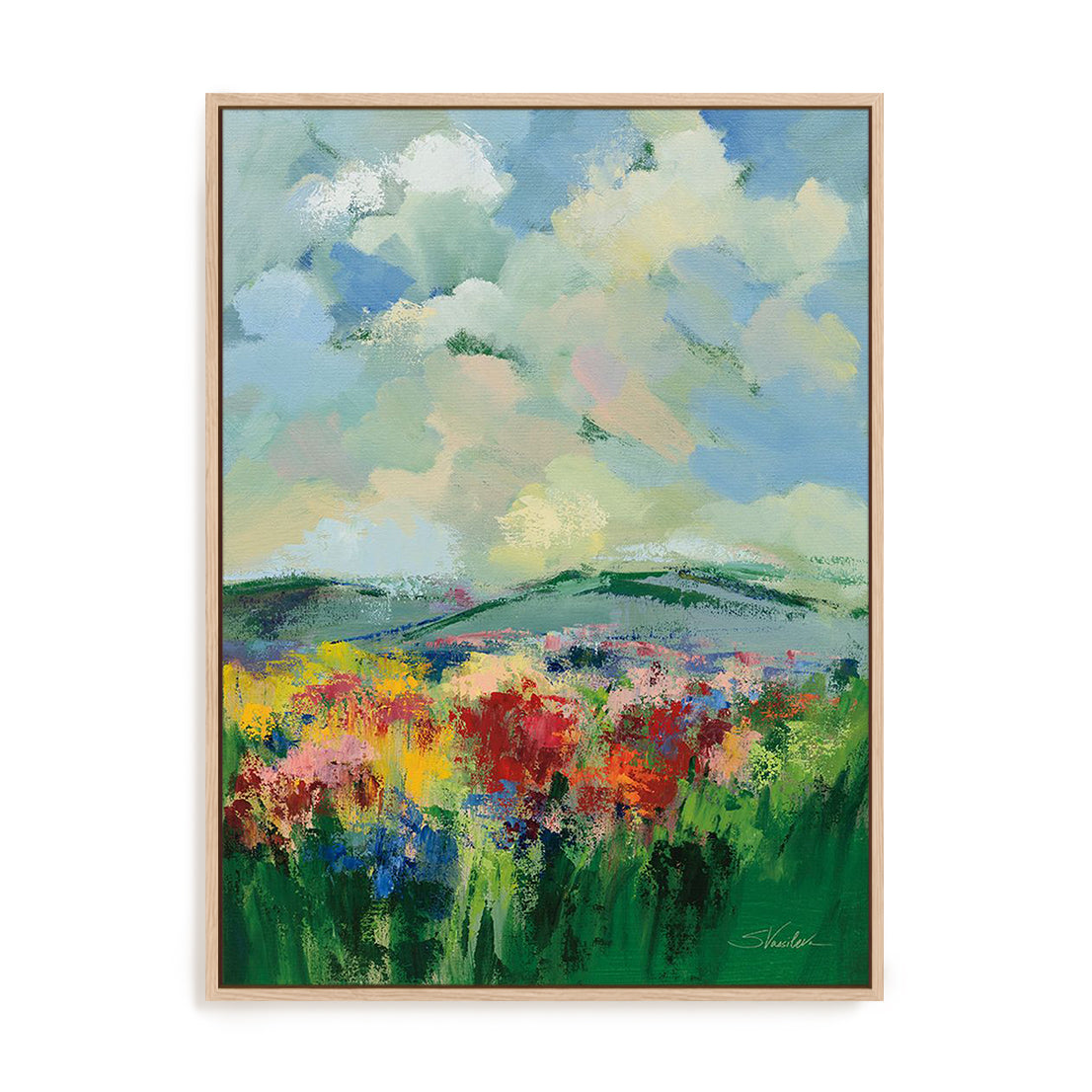 Green Meadow II Wall Art