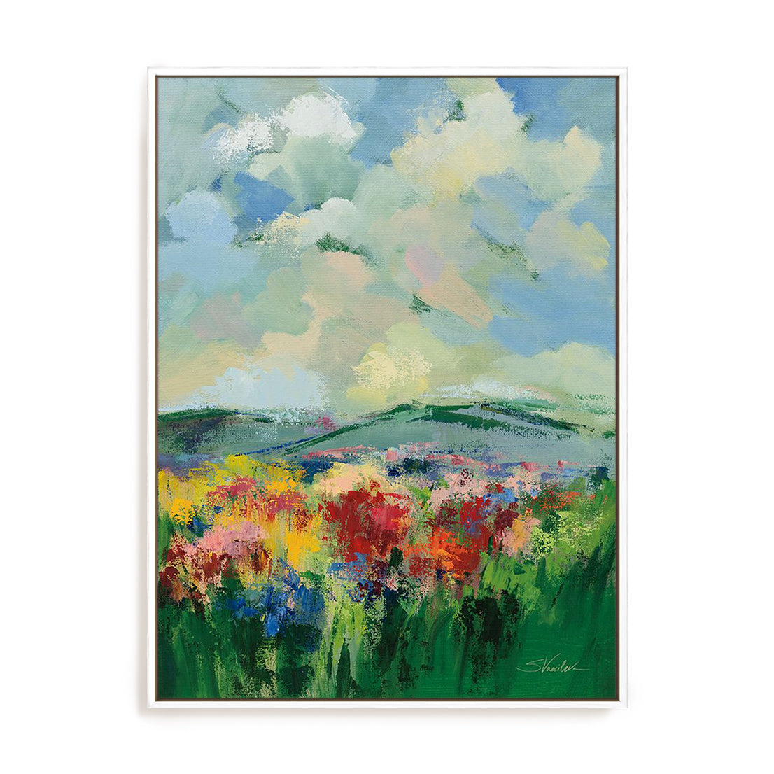 Green Meadow II Wall Art