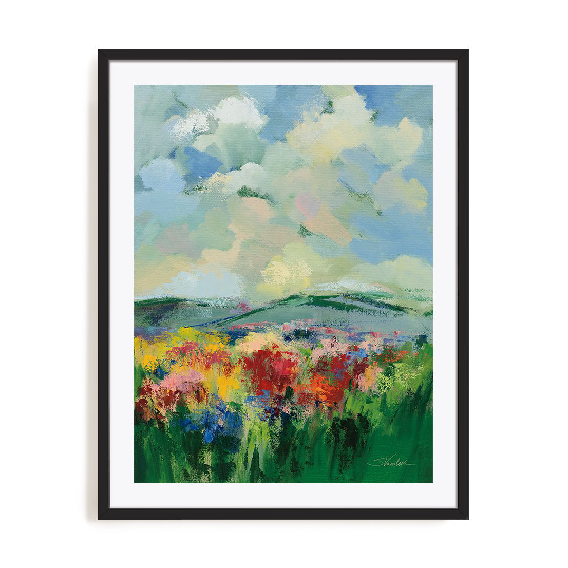 Green Meadow II Wall Art
