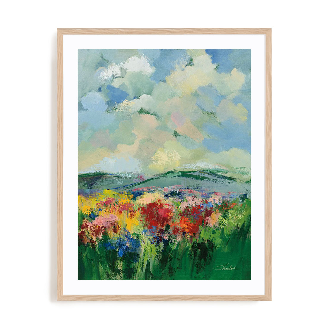 Green Meadow II Wall Art