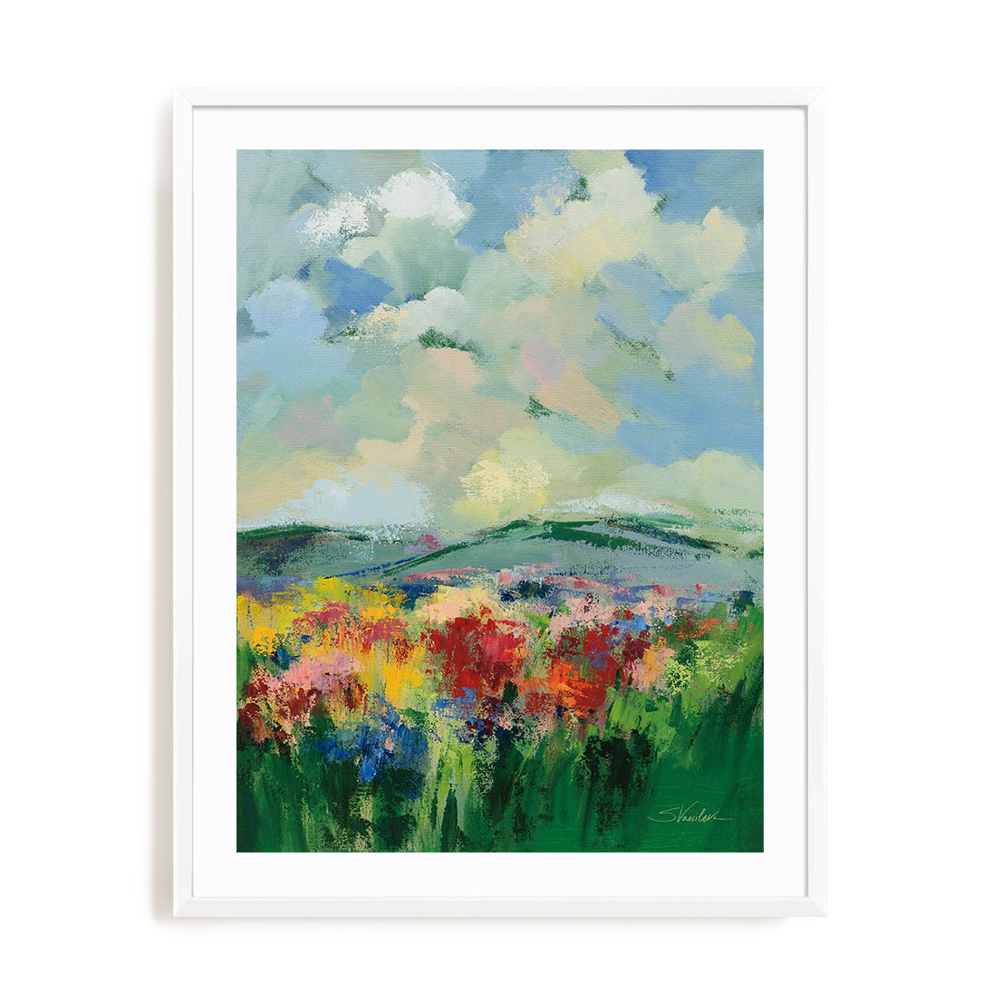 Green Meadow II Wall Art