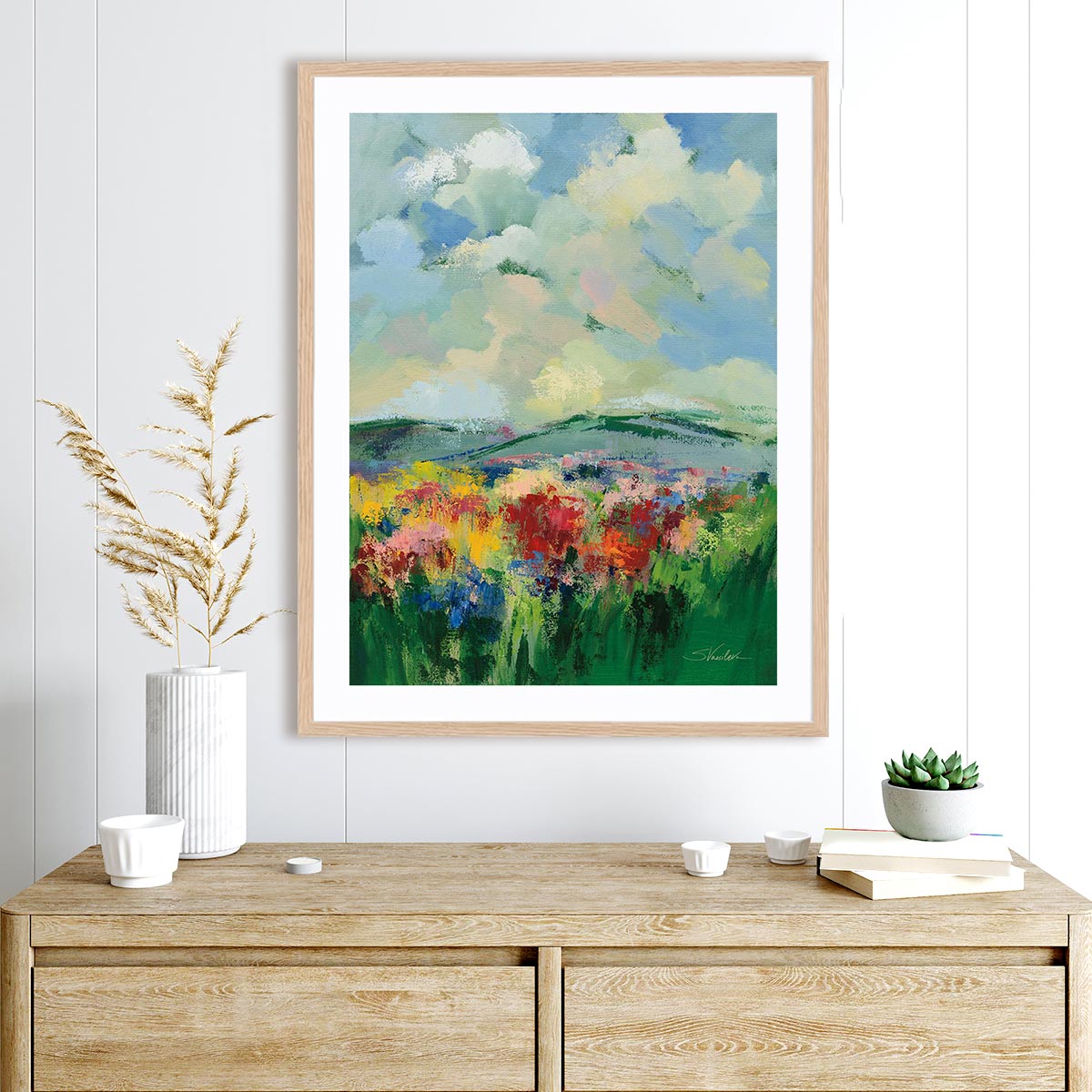 Green Meadow II Wall Art