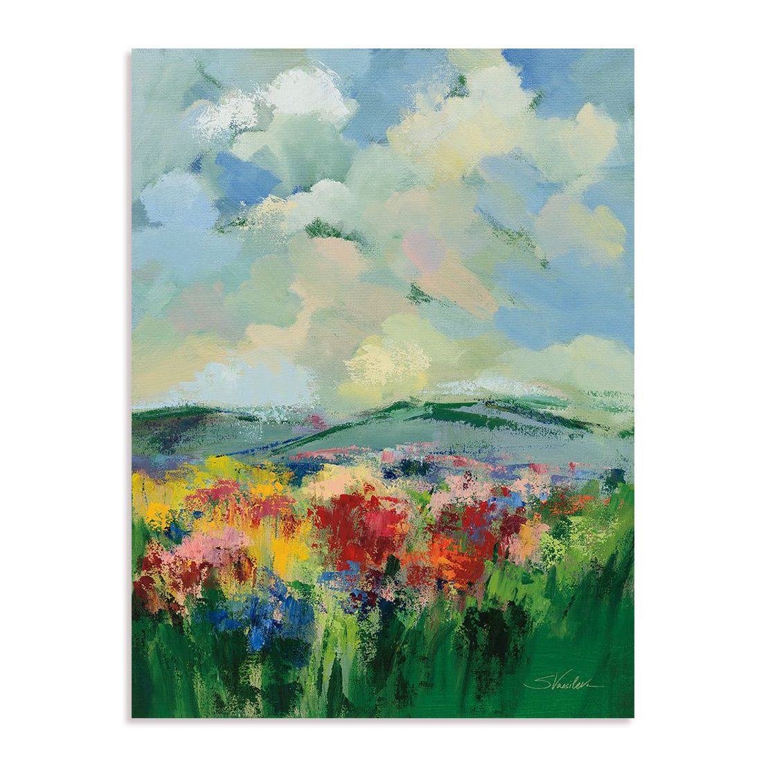 Green Meadow II Wall Art