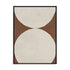 Elegant Balance II Walnut Brown Wall Art