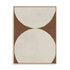 Elegant Balance II Walnut Brown Wall Art