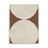 Elegant Balance II Walnut Brown Wall Art