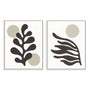 Organics Neutral II and III Wall Art