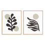 Organics Neutral II and III Wall Art
