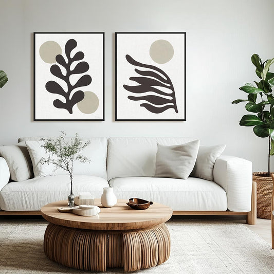 Organics Neutral II and III Wall Art
