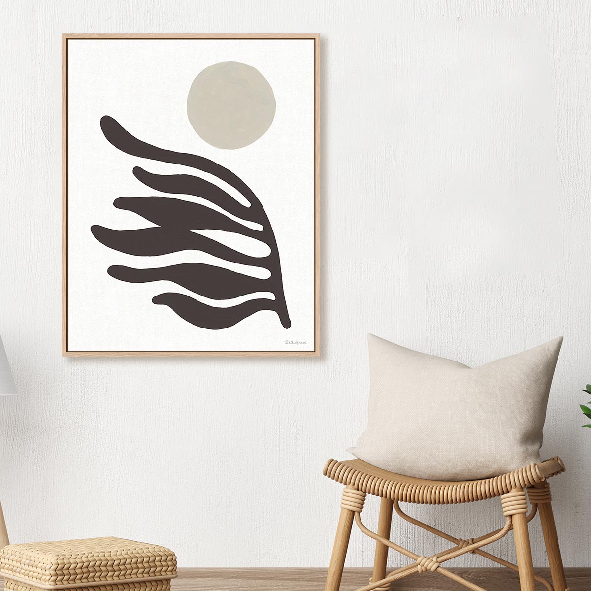 Organics III Neutral Wall Art