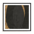 Black on Black II Framed Wall Art for Living Room, Bedroom, Hallways and Kitchen Spaces