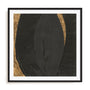 Black on Black II Framed Wall Art for Living Room, Bedroom, Hallways and Kitchen Spaces