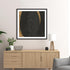 Black on Black II Framed Wall Art for Living Room, Bedroom, Hallways and Kitchen Spaces