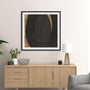 Black on Black II Framed Wall Art for Living Room, Bedroom, Hallways and Kitchen Spaces