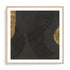 Black on Black III Framed Wall Art for Living Room, Bedroom, Hallways and Kitchen Spaces