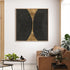 Black on Black IV Framed Wall Art for Living Room, Bedroom, Hallways and Kitchen Spaces