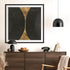 Black on Black IV Framed Wall Art for Living Room, Bedroom, Hallways and Kitchen Spaces