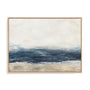 Sea Mood Art in Stretched Canvas, Framed Print Under Glass, and Gallery Wrapped Shadow Box Canvas